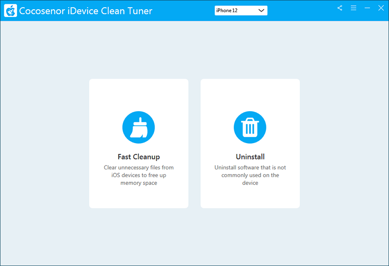 release iPhone storage with iDevice Clean Tuner