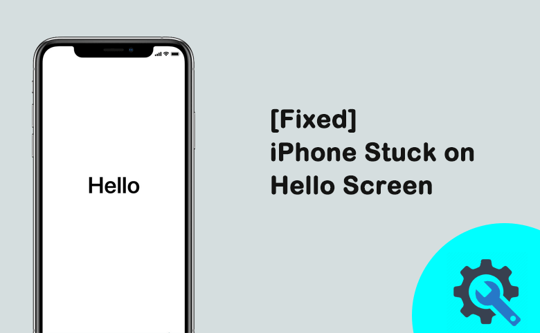 Fixed iphone stuck on Hello screen