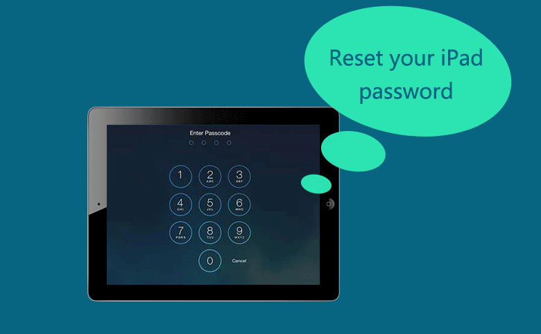 forgot old passcode reset encrypted data