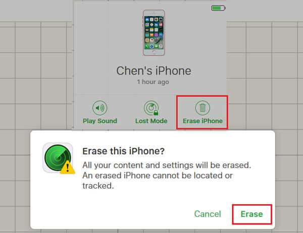 erase iphone