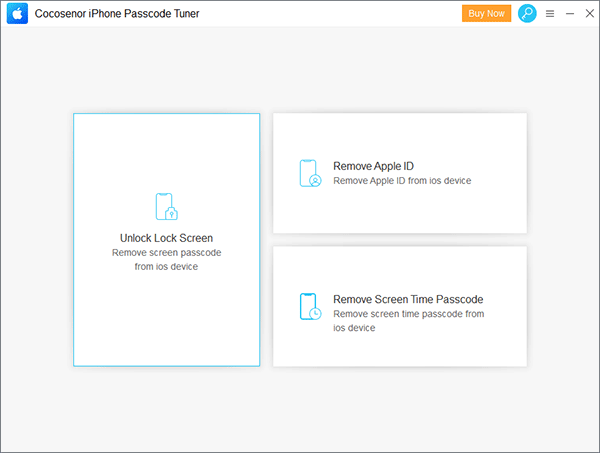 reset disabled iphone with iphone passcode tuner