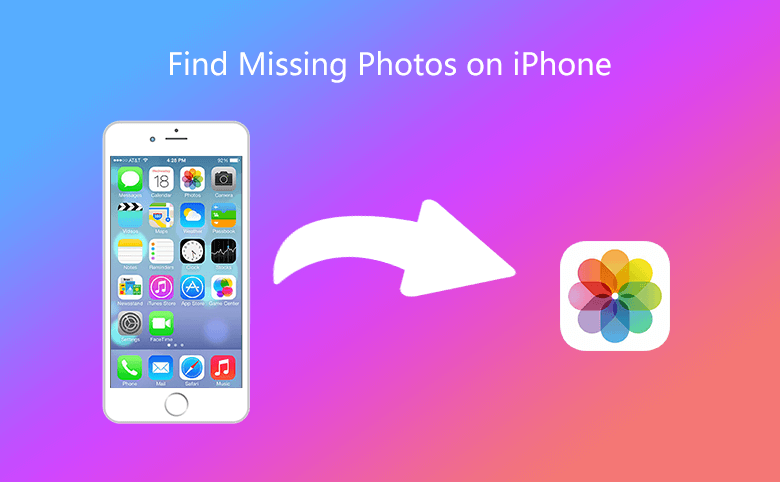 find missing photos