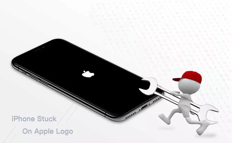 fix iphone stuck on apple logo