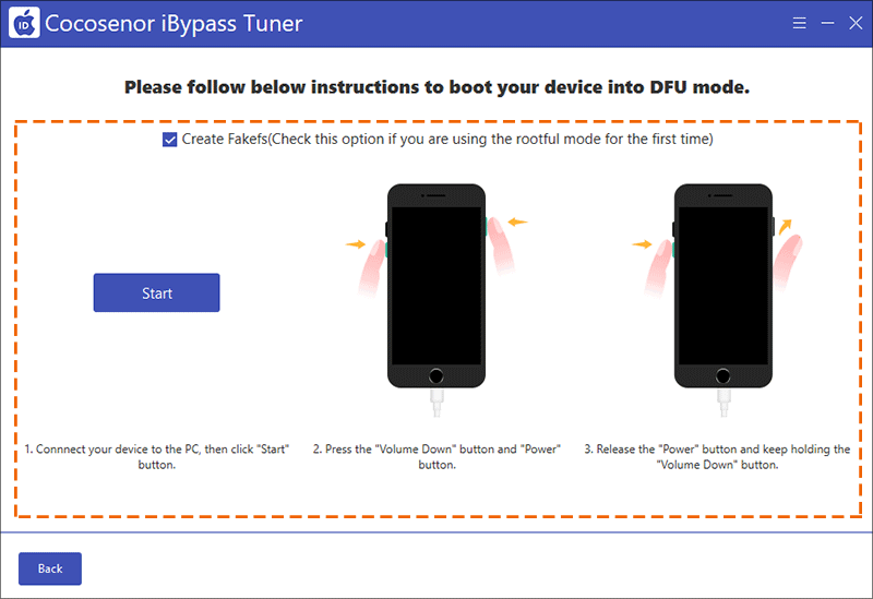 tutorial to make iPhone enter DFU mode