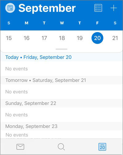 use calendar