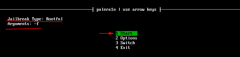 choose Start after reboot