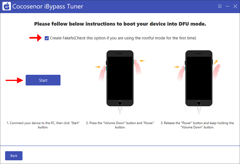 guide to make iPhone enter DFU mode