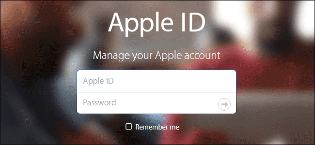 sign in apple id