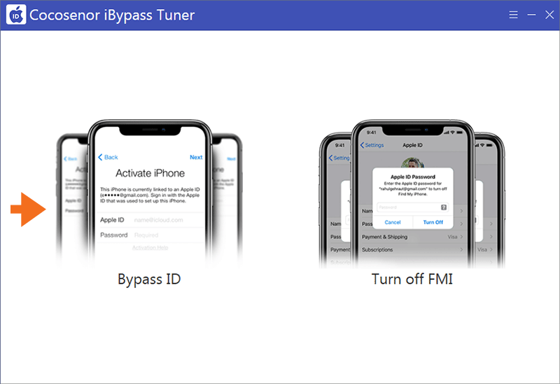 select Bypass ID