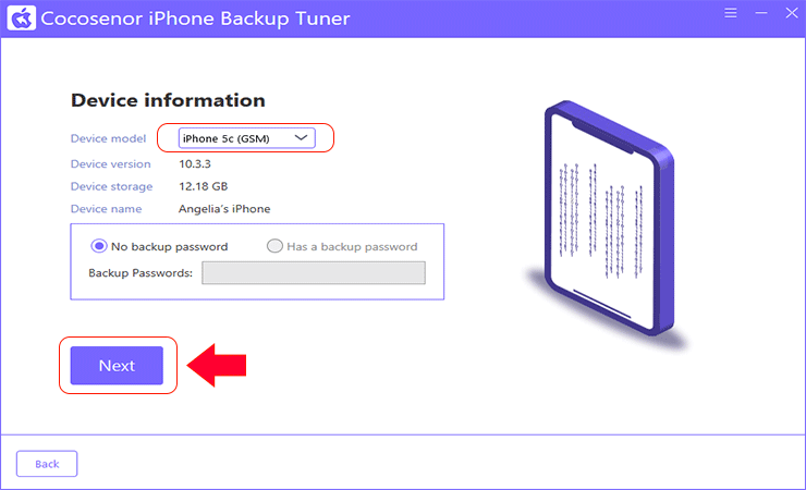 device information