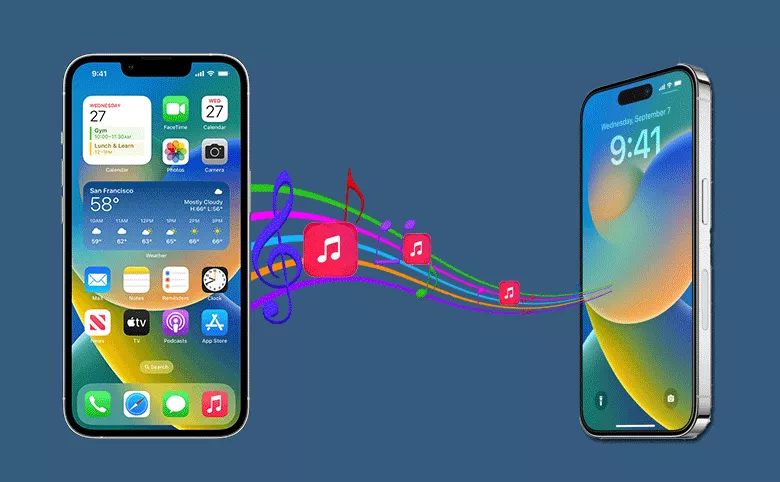 transfer music from iPhone to iPhone