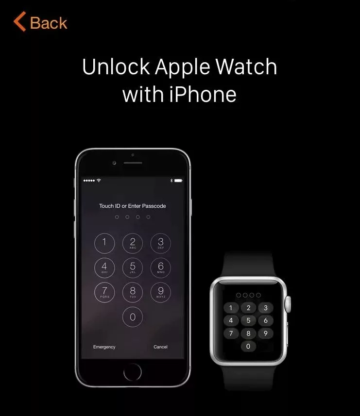 unlock apple watch with iPhone