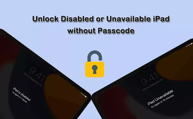 unlock iPad without passcode