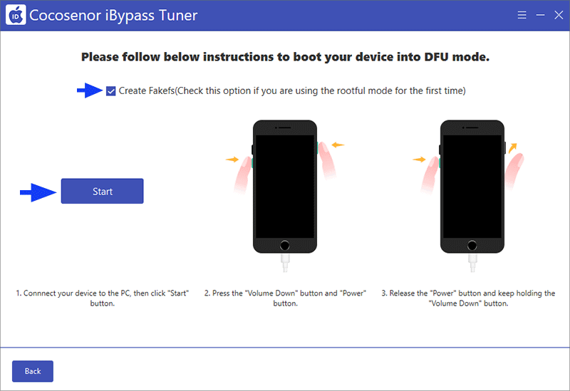 boot iPhone into DFU mode