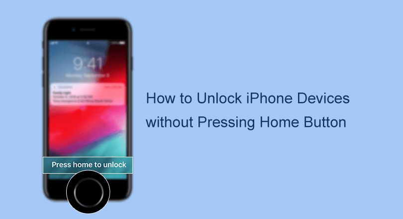 unlock iPhone without pressing home button