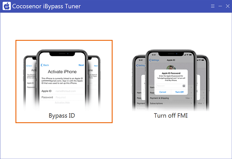 select Bypass ID