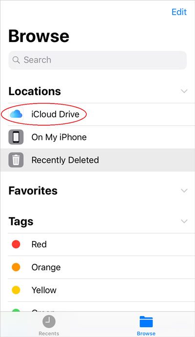 icloud drive