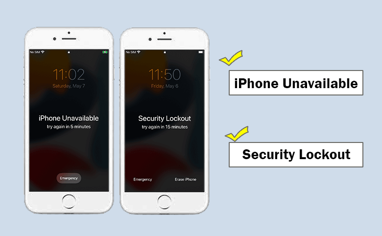 iPhone unavailable how to unlock or fix it