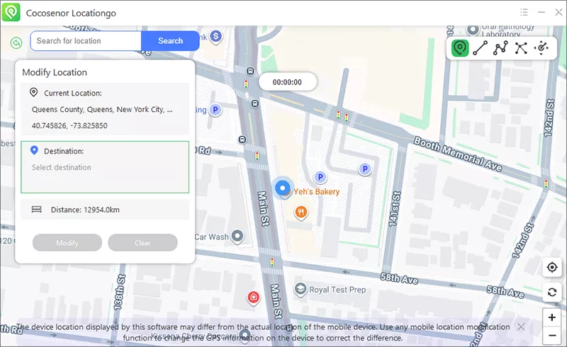 change iPhone location with Locationgo