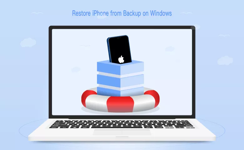 restore iphone from backup on windows