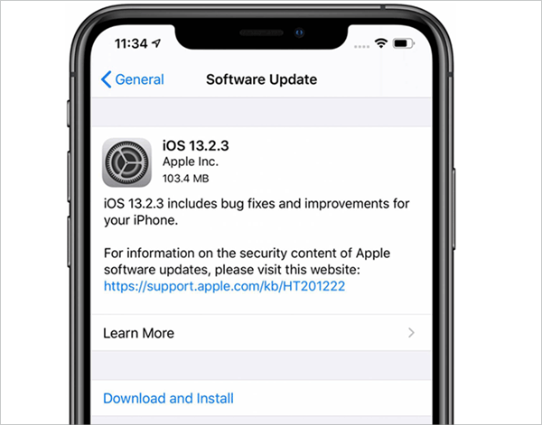 update ios