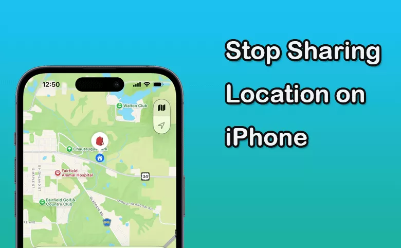 stop iphone location sharing