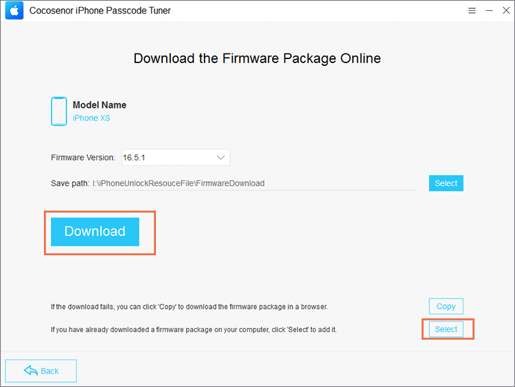 get firmware package