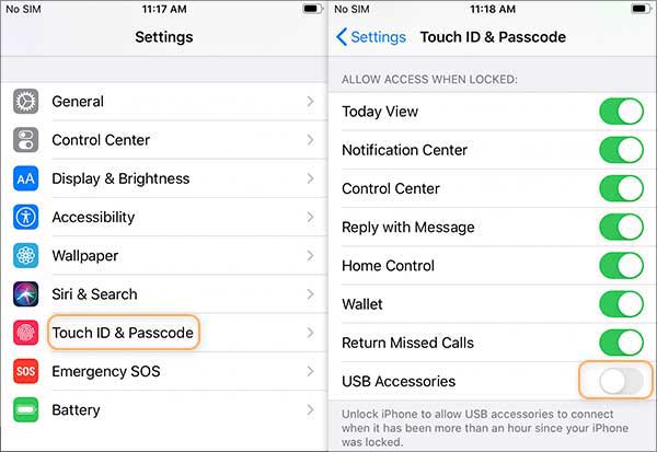 how to get photos off iphone to usb