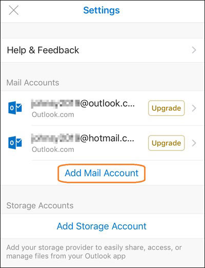 How to Add Hotmail Email to iPhone or iPad