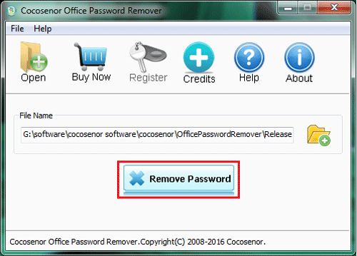 remove word document password