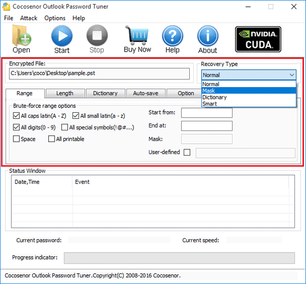 configure attack settings