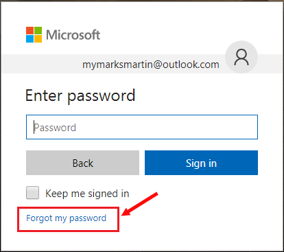 I Forgot My Outlook Email Password How To Recover