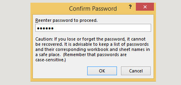 reenter password worksheet