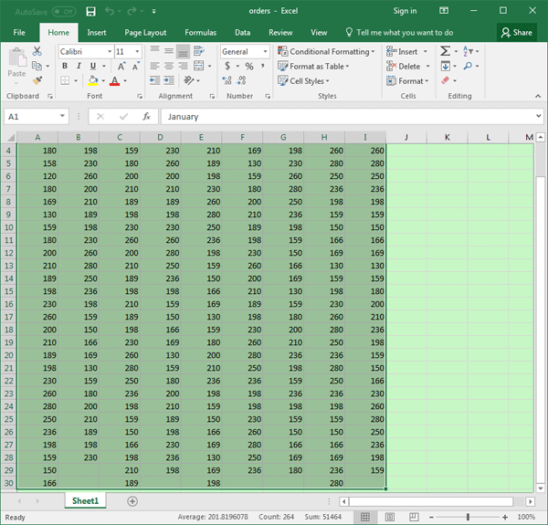 copy word table to excel keep formatting