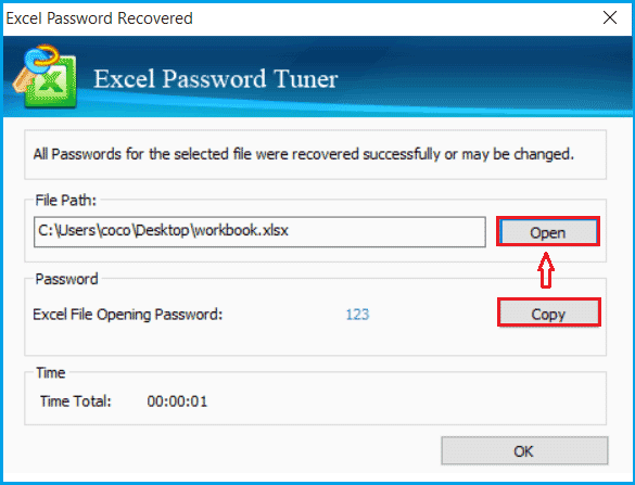 excel 2016 forgot password to open