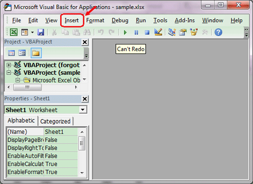 excel file is locked for editing