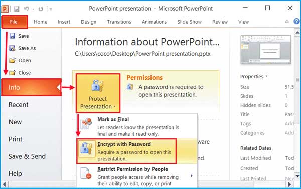 encrypt with password