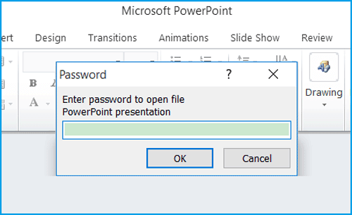 powerpoint unlock presentation