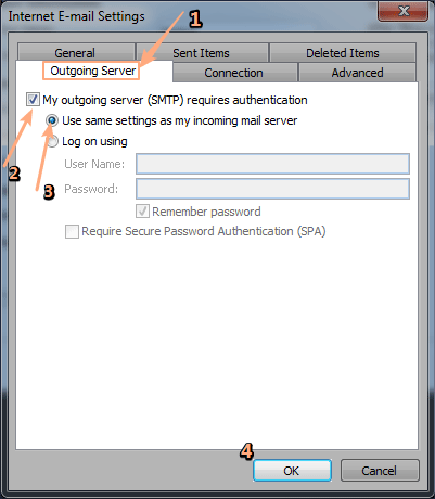 enable yahoo emai imap setting for outlook 2010