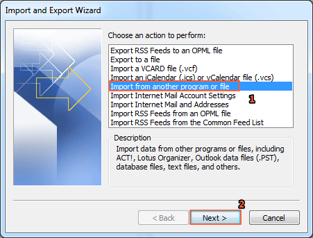 import from another program or file