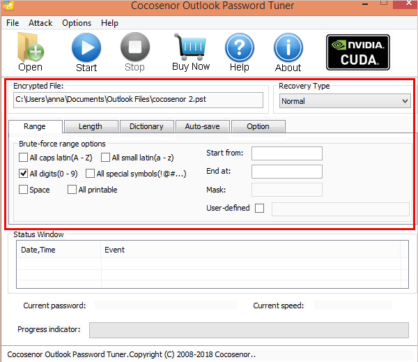 choose parameter