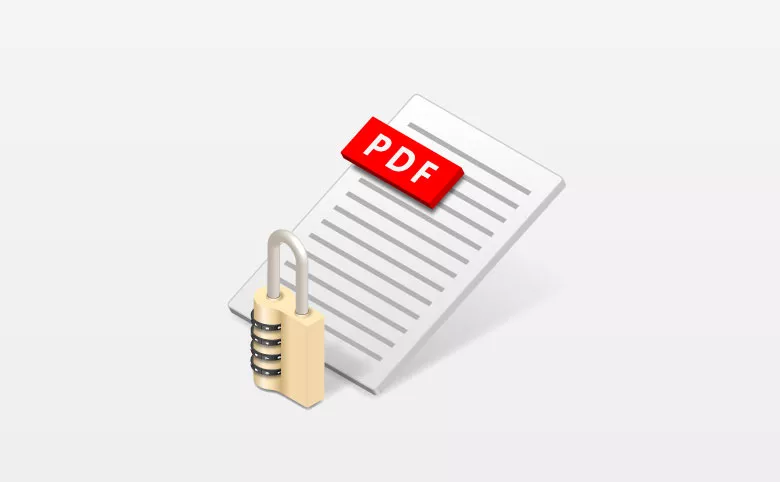 lock PDF document without Adobe Acrobat pdf software
