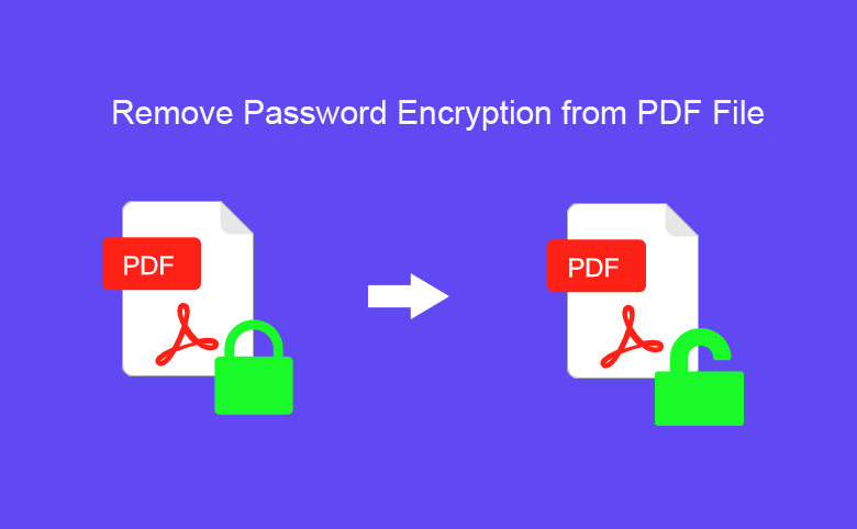 remove password encryption from PDF