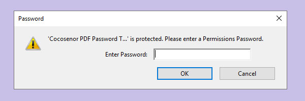 require permission password