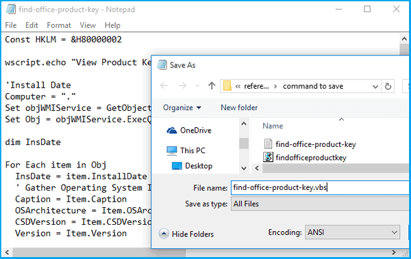 3 Ways To Check And View Ms Office 2016 Product Key