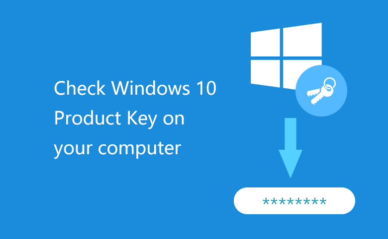 how to check windows 10 pro product key