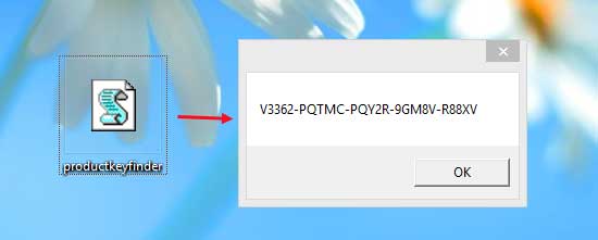 show product key