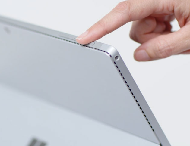 forzar el reinicio de Surface Pro