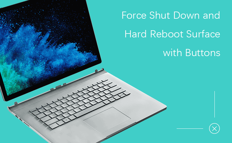 Force Shut Down and Reboot Surface with Buttons