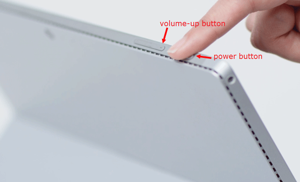 restart surface book